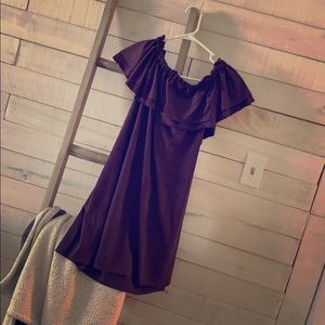 Off the shoulder dress